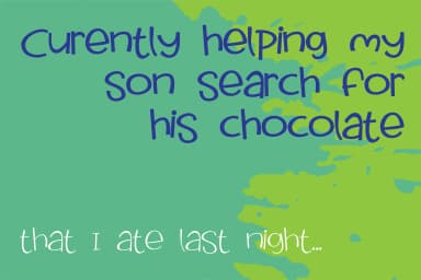 Fidgety Font by Illustration Ink — Script Handwritten Font — thumbnail 5