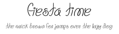Fiesta Time by JSH creates — Script Handwritten Font — thumbnail 1