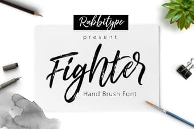 Fighter Font by Olexstudio — Script Handwritten Font — thumbnail 1