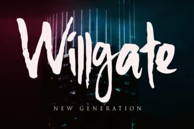 Fighter Font by senoajifont by senoajifont — Script Handwritten Font — thumbnail 2