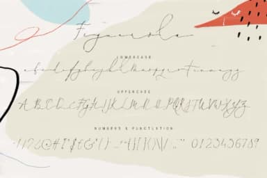 Figuerola Font by Blue Robin Design Shop — Script Handwritten Font — thumbnail 6