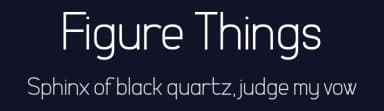 Figure Things by Chequered Ink — Sans Serif Font — thumbnail 2