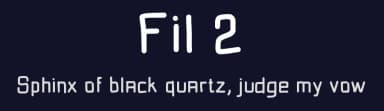 Fil 2 by Filplay — Script Handwritten Font — thumbnail 2