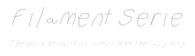 Filament Serie by KineticPlasma Fonts — Script Handwritten Font — thumbnail 1