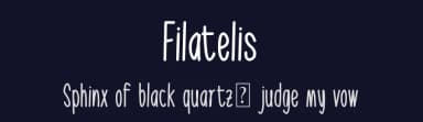 Filatelis by Fadil Agustiansyah — Script Handwritten Font — thumbnail 2
