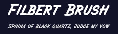 Filbert Brush by Måns Grebäck — Script Handwritten Font — thumbnail 2