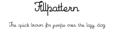 Fillpattern by Jetsmax Studio — Script Handwritten Font — thumbnail 1