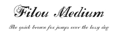 Filou Medium by Boris Kahl — Script Handwritten Font — thumbnail 1