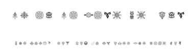 Final Fantasy Symbols by hechicero — Dingbats Font — thumbnail 1