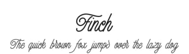 Finch by Omotu Studio — Script Handwritten Font — thumbnail 1