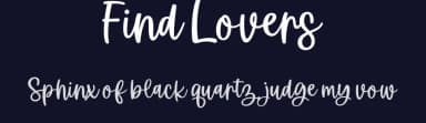 Find Lovers by Ahweproject — Script Handwritten Font — thumbnail 2