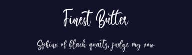 Finest Butter by Din Studio — Script Handwritten Font — thumbnail 2