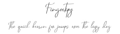 Fingertipz by Edric Studio — Script Handwritten Font — thumbnail 1