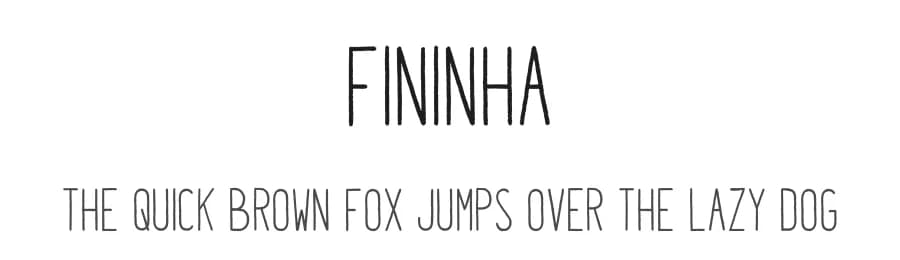 Fininha by Jardel Vieira — Script Handwritten Font