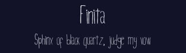 Finita by Matias Demti — Script Handwritten Font — thumbnail 2