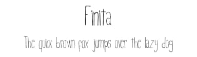 Finita by Matias Demti — Script Handwritten Font — thumbnail 1