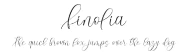 Finolia by Four Lines — Script Handwritten Font — thumbnail 1