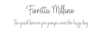 Fioretta Millano by Almarkhatype — Script Handwritten Font — thumbnail 1