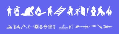 Fire Department by Woodcutter — Dingbats Font — thumbnail 3