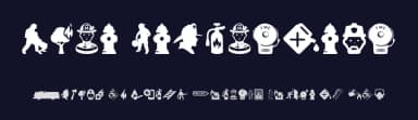 Fire Department by Woodcutter — Dingbats Font — thumbnail 2