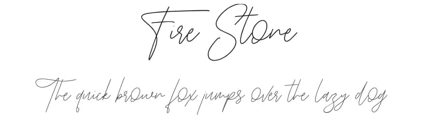 Fire Stone by Maulana Creative — Script Handwritten Font