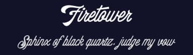 Firetower by Måns Grebäck — Script Handwritten Font — thumbnail 2