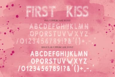 First Kisses Font by Red Ink — Script Handwritten Font — thumbnail 9