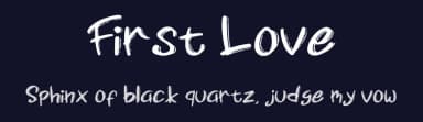 First Love by Seneka Grafika — Script Handwritten Font — thumbnail 2