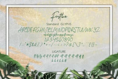 Firstlove Font by emanesdsign — Script Handwritten Font — thumbnail 7