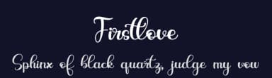 Firstlove by Letterafa Studio — Script Handwritten Font — thumbnail 2