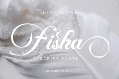 Fisha Script Font by Febri Creative — Script Handwritten Font — thumbnail 1