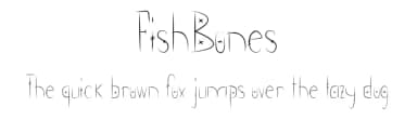 FishBones by Charlotte Curan-Stevens — Script Handwritten Font — thumbnail 1