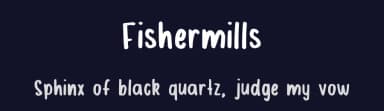 Fishermills by Joe O'Connor — Script Handwritten Font — thumbnail 2