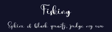 Fishing by Fana Merah Jambu — Script Handwritten Font — thumbnail 2