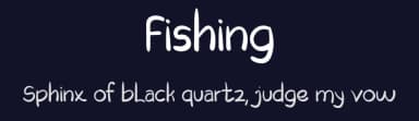 Fishing by Etik Fatimah — Script Handwritten Font — thumbnail 2