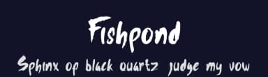 Fishpond by Nariswari Creative — Script Handwritten Font — thumbnail 2