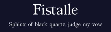 Fistalle by Font Kingdom — Serif Font — thumbnail 2