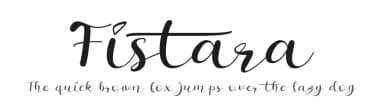 Fistara by Dankin' Don — Script Handwritten Font — thumbnail 1