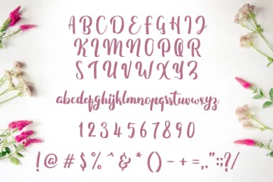 Fitamint Script Font by semuthitam — Script Handwritten Font — thumbnail 2