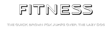 Fitness by Vladimir Nikolic — Sans Serif Font — thumbnail 1