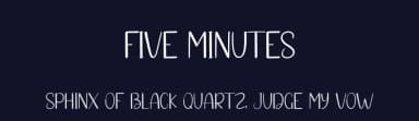 Five Minutes by Andi Moz — Script Handwritten Font — thumbnail 2