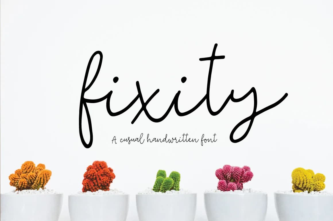 Fixity Font by Studio_Art — Script Handwritten Font
