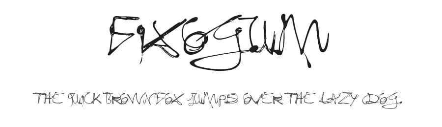 Fixogum by ingoFonts — Script Handwritten Font