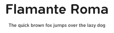 Flamante Roma by deFharo — Sans Serif Font — thumbnail 1
