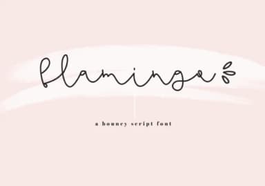 Flamingo Font by KA Designs by KA Designs — Script Handwritten Font — thumbnail 1