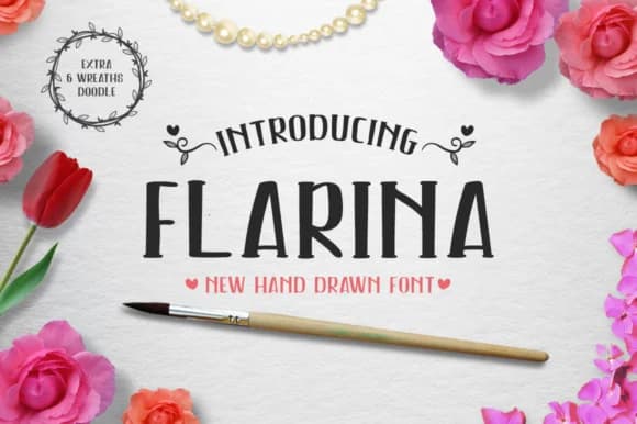 Flarina Font by heybrinc.studio — Script Handwritten Font