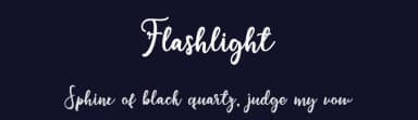 Flashlight by Bexxtype — Script Handwritten Font — thumbnail 2
