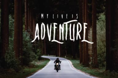 Flat Tracker Font by Hdjs.design — Script Handwritten Font — thumbnail 3