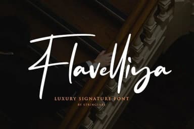 Flavellya Font by StringLabs — Script Handwritten Font — thumbnail 2