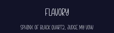 Flavory by Scratchones — Script Handwritten Font — thumbnail 2